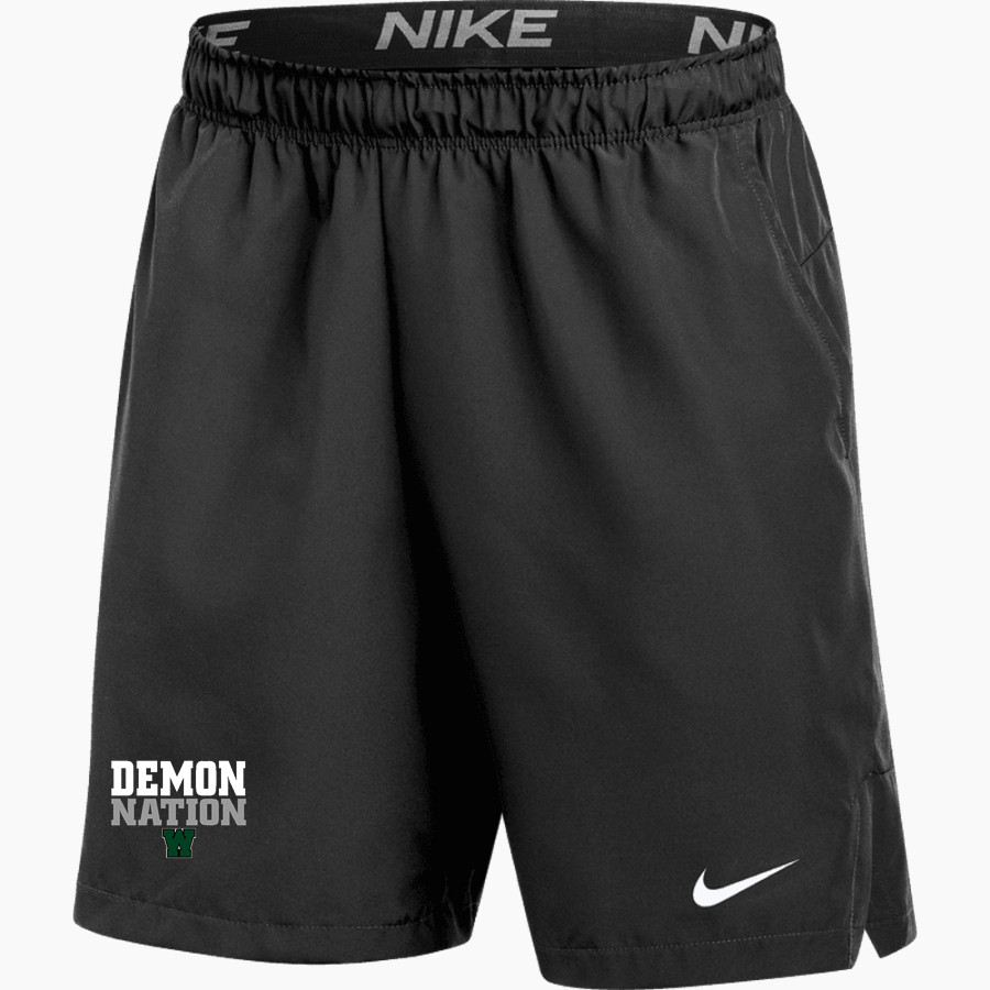 WESTLAKE HIGH SCHOOL DEMONS Nike Men's Flex 7" Woven Pocketed Short