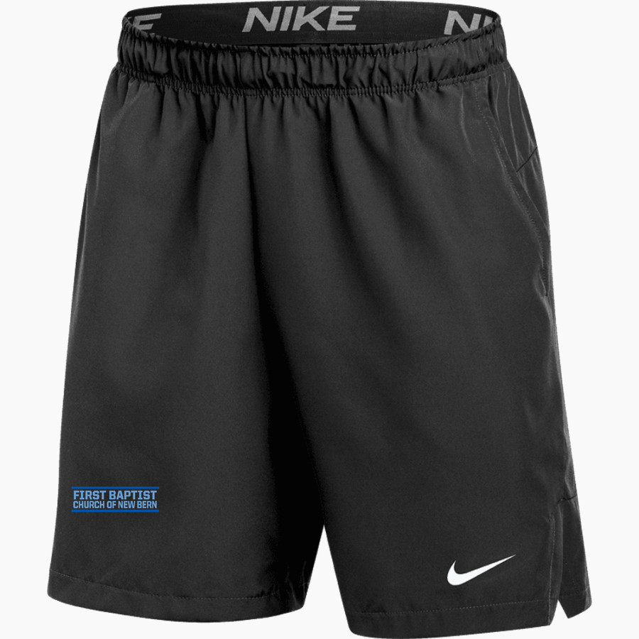 First Baptist First Baptist Church <span class="pdp-name-mascot">First Baptist Church of New Bern</span> Nike Men's Flex 7" Woven Pocketed Short