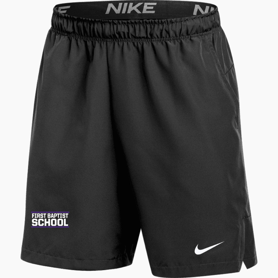 First Baptist Hurricanes <span class="pdp-name-mascot">First Baptist Hurricanes</span> Nike Men's Flex 7" Woven Pocketed Short