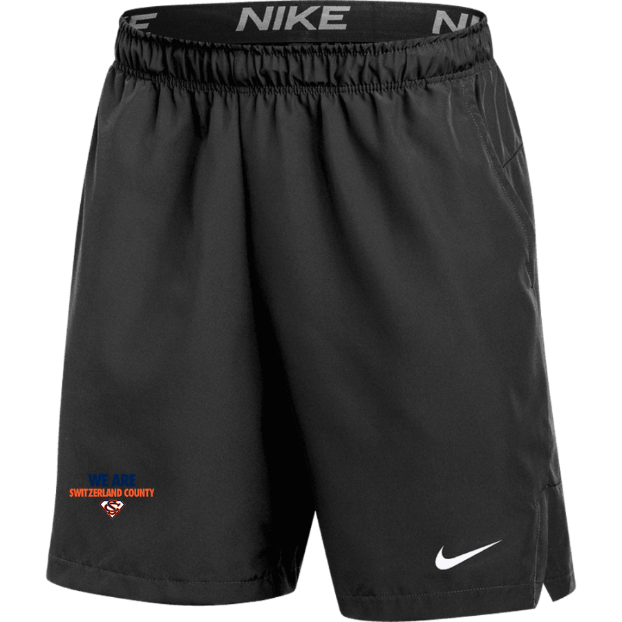 Switzerland County PACERS <span class="pdp-name-mascot">SWITZERLAND COUNTY PACERS</span> Nike Men's Flex 7" Woven Pocketed Short