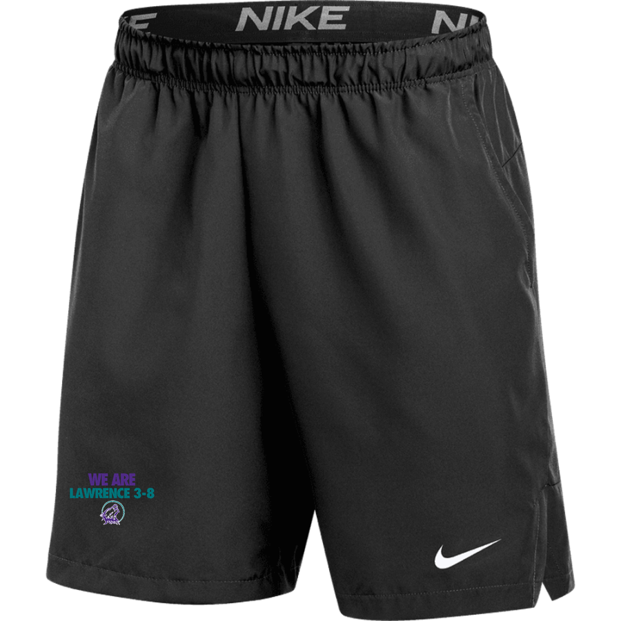 Lawrence 3-8 Lobos <span class="pdp-name-mascot">Lawrence 3-8 School Lobos</span> Nike Men's Flex 7" Woven Pocketed Short