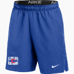 Cleveland Blue Raiders <span class="pdp-name-mascot">Cleveland Blue Raiders</span> Nike Men's Flex 7" Woven Pocketed Short Front Thumbnail