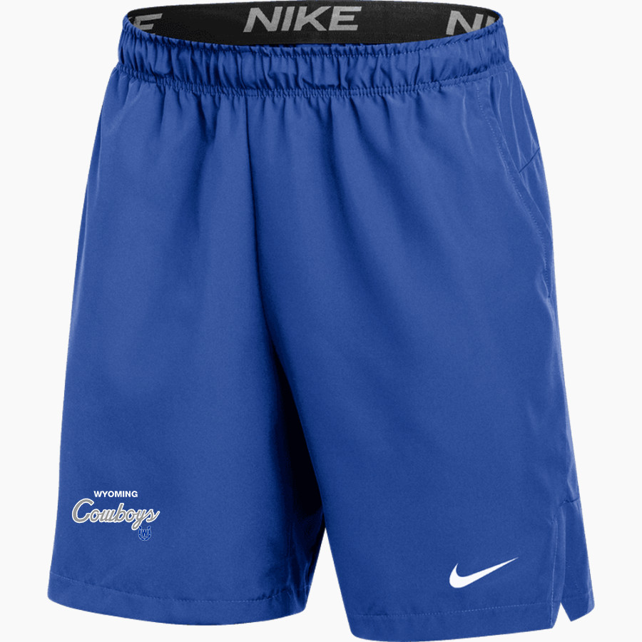 Wyoming Cowboys Cowboys <span class="pdp-name-mascot">Wyoming Cowboys</span> Nike Men's Flex 7" Woven Pocketed Short