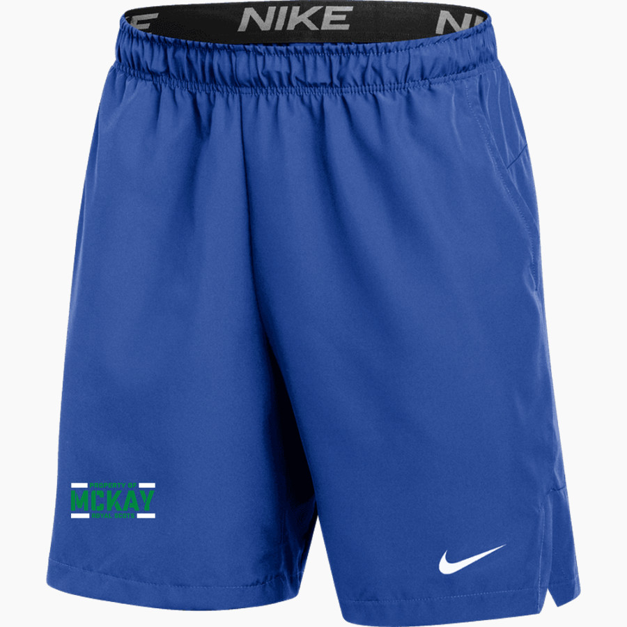 MCKAY HIGH SCHOOL ROYAL SCOTS Nike Men's Flex 7" Woven Pocketed Short