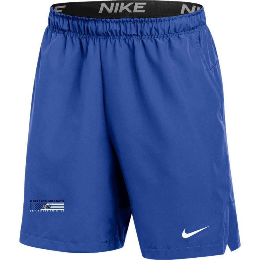 Midstate Mudcats Mudcats <span class="pdp-name-mascot">Midstate Mudcats Mudcats</span> Nike Men's Flex 7" Woven Pocketed Short