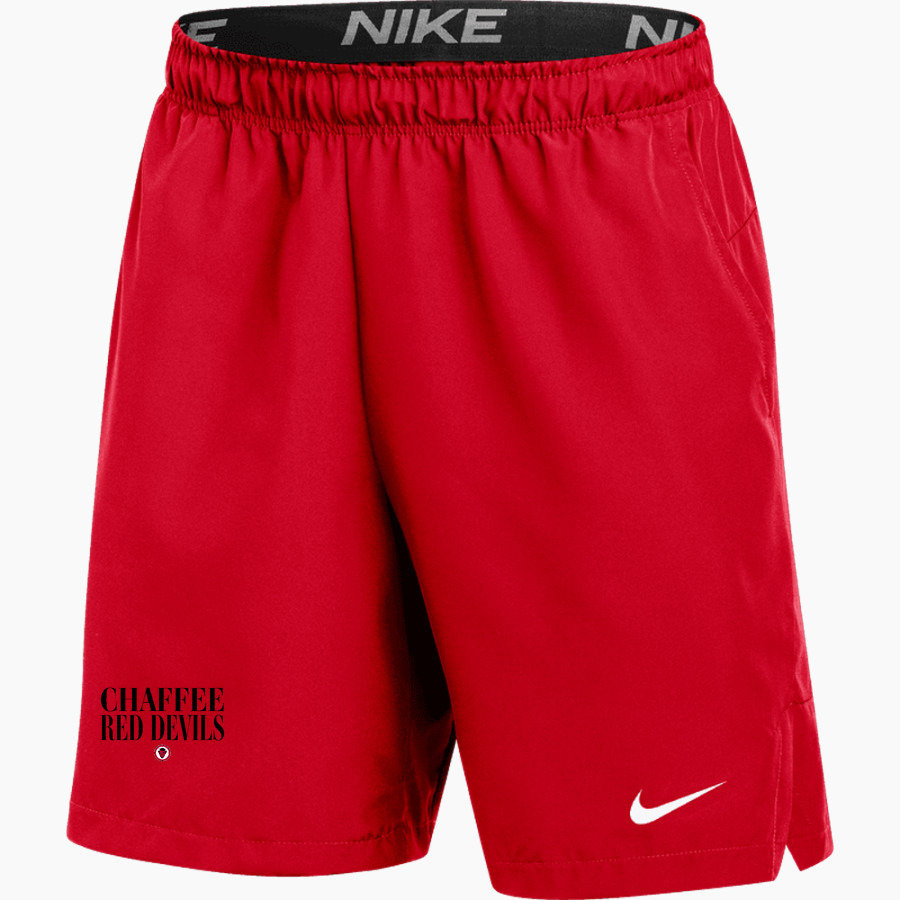 Chaffee Red Devils <span class="pdp-name-mascot">Chaffee Schools Red Devils</span> Nike Men's Flex 7" Woven Pocketed Short