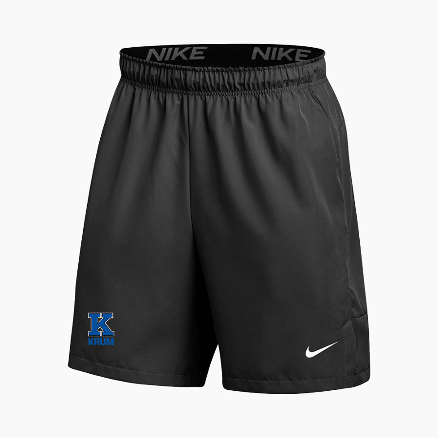 KRUM HIGH SCHOOL BOBCATS Nike Men's Flex 7" Woven Short - No Pockets