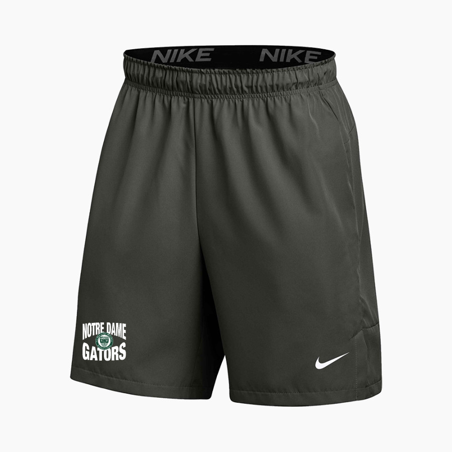 Notre Dame Gators <span class="pdp-name-mascot">Notre Dame Academy Gators</span> Nike Men's Flex 7" Woven Short - No Pockets