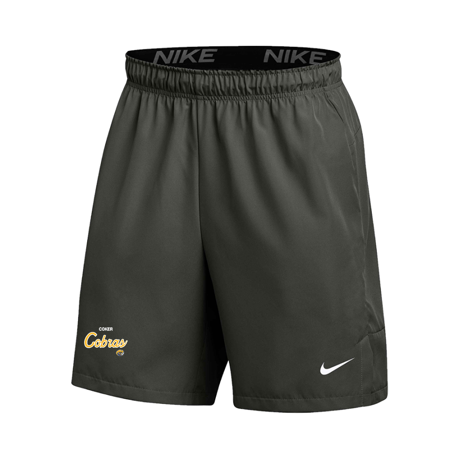 Coker Cobras <span class="pdp-name-mascot">Coker Cobras</span> Nike Men's Flex 7" Woven Short - No Pockets