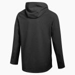 Laconia Christian Academy Timberwolves Nike Men's Long-Sleeve Full-Zip Pregame Hoodie Back Thumbnail