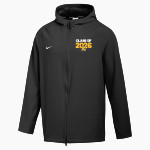 Washington Local Schools Online Store Nike Men's Long-Sleeve Full-Zip Pregame Hoodie Front Thumbnail