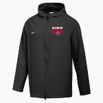 PSA Mustangs official sideline store <span class="pdp-name-mascot">PUTNAM SCIENCE ACADEMY Mustangs</span> Nike Men's Long-Sleeve Full-Zip Pregame Hoodie Front Thumbnail