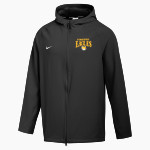 Hawaii Baptist Eagles <span class="pdp-name-mascot">HBA Eagles</span> Nike Men's Long-Sleeve Full-Zip Pregame Hoodie Front Thumbnail