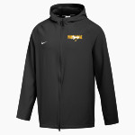 PRAIRIE GROVE HIGH SCHOOL TIGERS <span class="pdp-name-mascot">PRAIRIE GROVE TIGERS</span> Nike Men's Long-Sleeve Full-Zip Pregame Hoodie Front Thumbnail