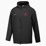 Walker Vikings <span class="pdp-name-mascot">Walker Vikings</span> Nike Men's Long-Sleeve Full-Zip Pregame Hoodie Front Thumbnail