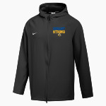 Castle Knights Nike Men's Long-Sleeve Full-Zip Pregame Hoodie Front Thumbnail