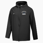 GROVETOWN HIGH SCHOOL WARRIORS <span class="pdp-name-mascot">GROVETOWN WARRIORS</span> Nike Men's Long-Sleeve Full-Zip Pregame Hoodie Front Thumbnail