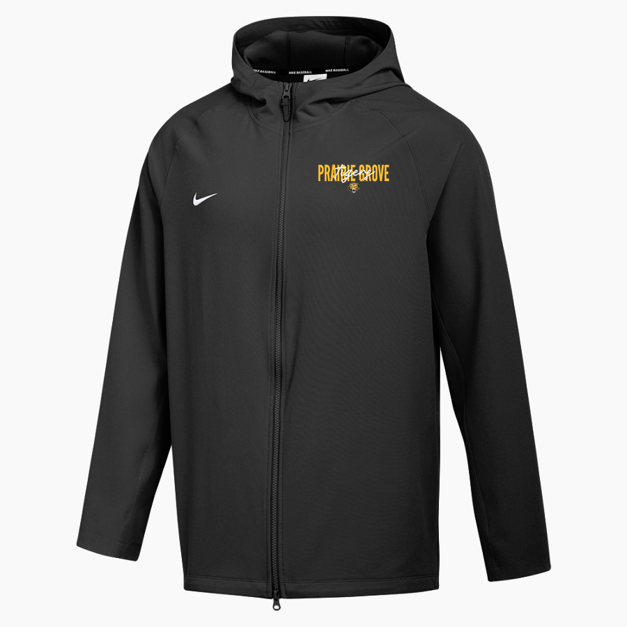 PRAIRIE GROVE HIGH SCHOOL TIGERS <span class="pdp-name-mascot">PRAIRIE GROVE TIGERS</span> Nike Men's Long-Sleeve Full-Zip Pregame Hoodie