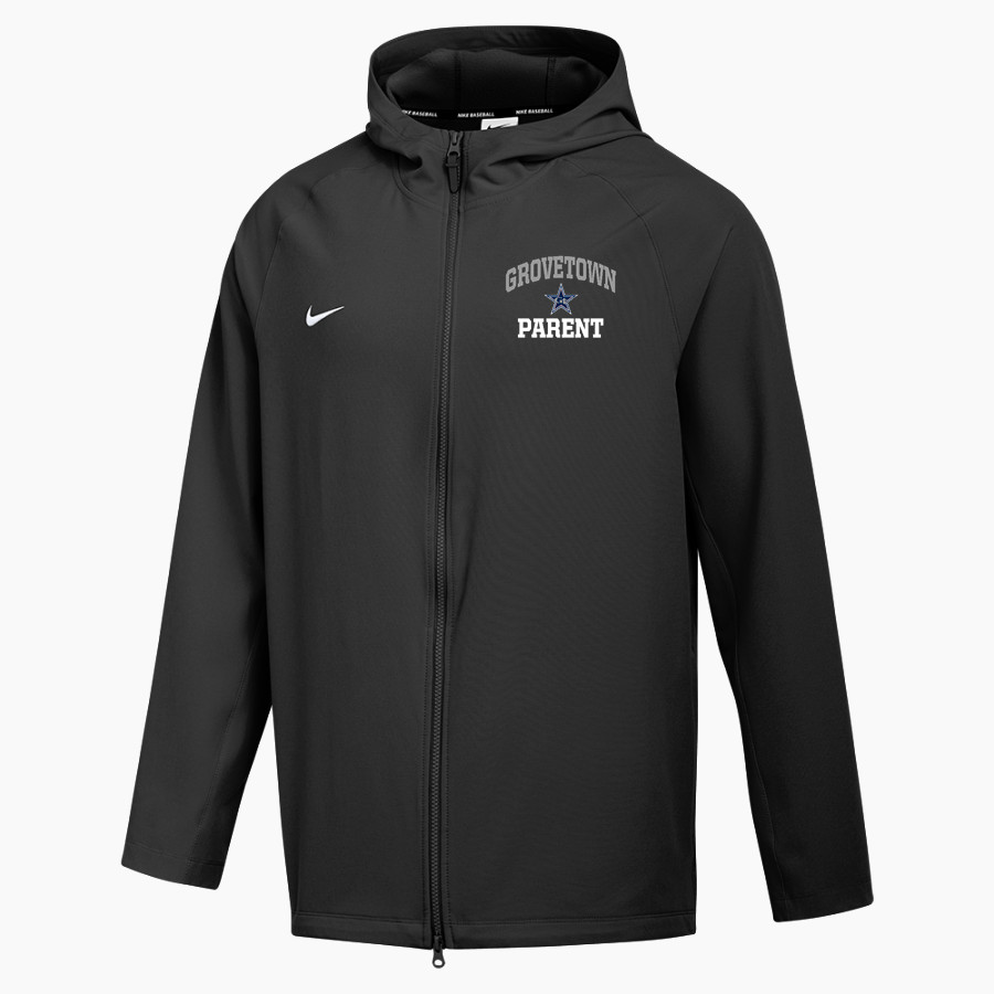 GROVETOWN HIGH SCHOOL WARRIORS <span class="pdp-name-mascot">GROVETOWN WARRIORS</span> Nike Men's Long-Sleeve Full-Zip Pregame Hoodie