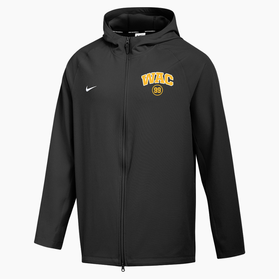Wilmington Aquatic Club Sea Tigers <span class="pdp-name-mascot">Wilmington Aquatic Club Sea Tigers</span> Nike Men's Long-Sleeve Full-Zip Pregame Hoodie