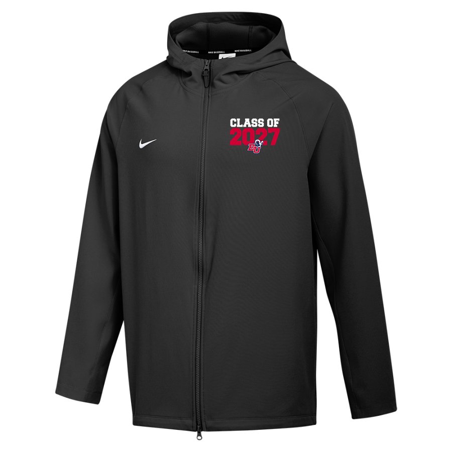 Bluefield University Sideline Store <span class="pdp-name-mascot">Bluefield University</span> Nike Men's Long-Sleeve Full-Zip Pregame Hoodie