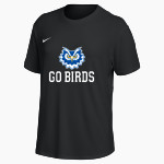 Burris Owls Nike Women's One Relaxed Short Sleeve Top Front Thumbnail