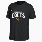Cape Fear Colts <span class="pdp-name-mascot">Cape Fear Colts</span> Nike Women's One Relaxed Short Sleeve Top Front Thumbnail