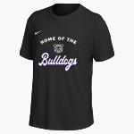 Garfield Bulldogs Nike Women's One Relaxed Short Sleeve Top Front Thumbnail