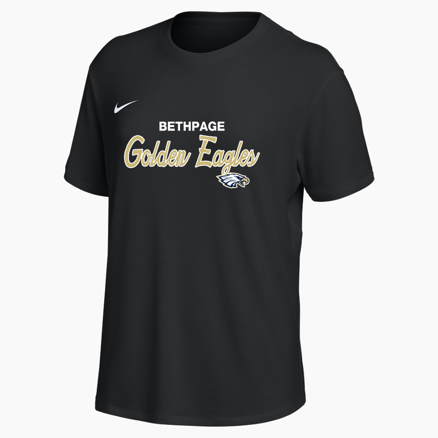 BETHPAGE HIGH SCHOOL GOLDEN EAGLES <span class="pdp-name-mascot">BETHPAGE GOLDEN EAGLES</span> Nike Women's One Relaxed Short Sleeve Top