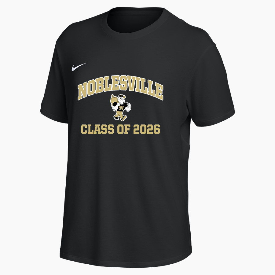 NOBLESVILLE MILLERS stronger together Nike Women's One Relaxed Short Sleeve Top
