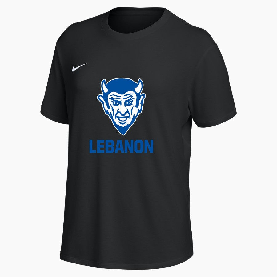 Lebanon Blue Devils <span class="pdp-name-mascot">Lebanon Blue Devils</span> Nike Women's One Relaxed Short Sleeve Top