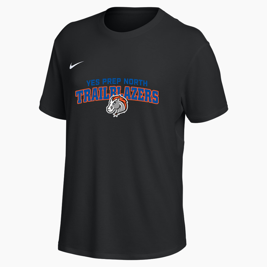 YES PREP NORTH CENTRAL HIGH SCHOOL TRAILBLAZERS <span class="pdp-name-mascot">YES PREP NORTH TRAILBLAZERS</span> Nike Women's One Relaxed Short Sleeve Top