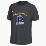 Burrillville Broncos <span class="pdp-name-mascot">Burrillville Broncos</span> Nike Women's One Relaxed Short Sleeve Top Front Thumbnail