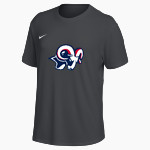Bluefield University Sideline Store <span class="pdp-name-mascot">Bluefield University</span> Nike Women's One Relaxed Short Sleeve Top Front Thumbnail