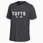 Tufts Jumbos Nike Women's One Relaxed Short Sleeve Top Front Thumbnail