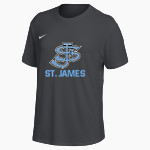 St. James Sharks <span class="pdp-name-mascot">St. James Sharks</span> Nike Women's One Relaxed Short Sleeve Top Front Thumbnail