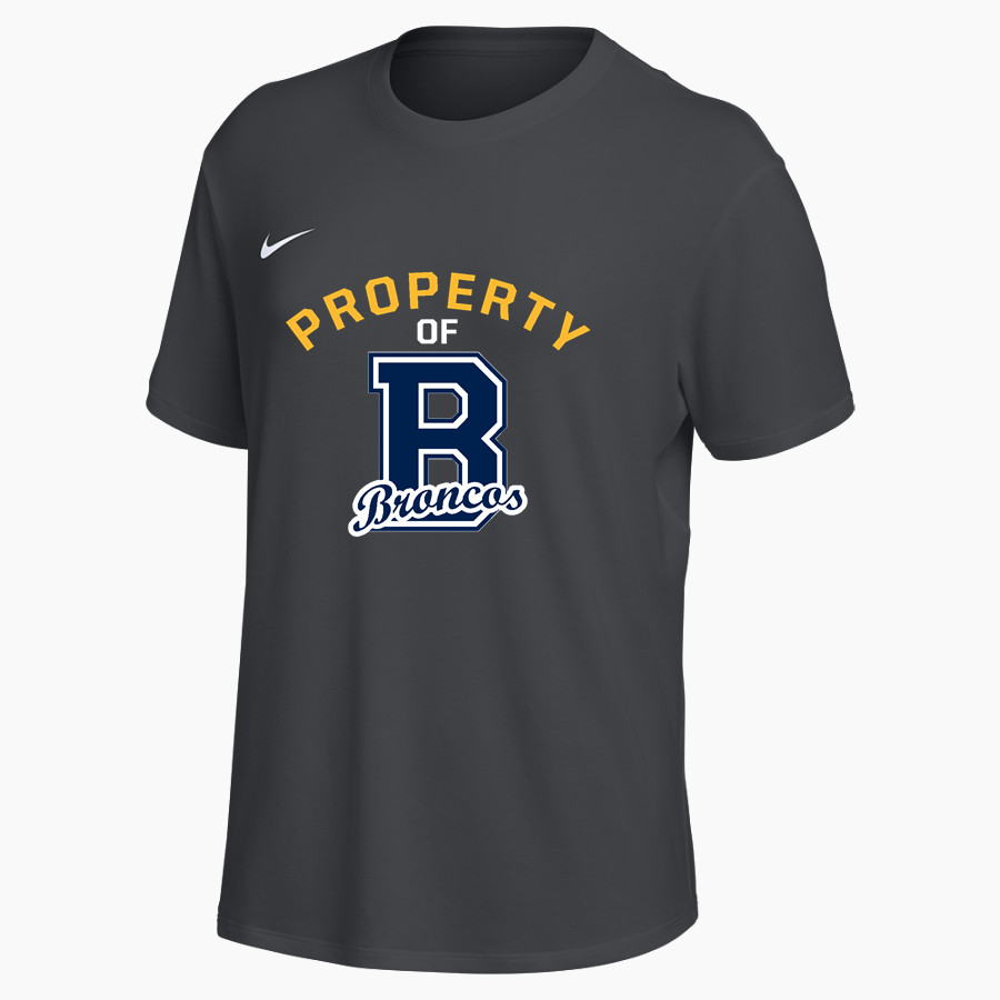 Burrillville Broncos <span class="pdp-name-mascot">Burrillville Broncos</span> Nike Women's One Relaxed Short Sleeve Top