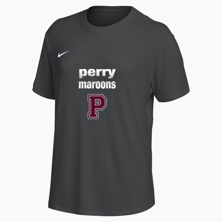 PERRY HIGH SCHOOL MAROONS Nike Women's One Relaxed Short Sleeve Top