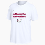 Willamette Wolverines <span class="pdp-name-mascot">Willamette Wolverines</span> Nike Women's One Relaxed Short Sleeve Top Front Thumbnail