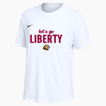 LIBERTY HIGH SCHOOL LIONS <span class="pdp-name-mascot">LIBERTY LIONS</span> Nike Women's One Relaxed Short Sleeve Top Front Thumbnail