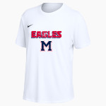 Milton Eagles <span class="pdp-name-mascot">Milton Eagles</span> Nike Women's One Relaxed Short Sleeve Top Front Thumbnail