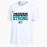 EAST LEE COUNTY HIGH SCHOOL JAGUARS Nike Women's One Relaxed Short Sleeve Top Front Thumbnail