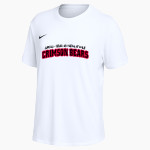 JUNEAU-DOUGLAS HIGH SCHOOL CRIMSON BEARS <span class="pdp-name-mascot">JUNEAU - DOUGLAS CRIMSON BEARS</span> Nike Women's One Relaxed Short Sleeve Top Front Thumbnail