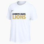 LEVERETTS CHAPEL HIGH SCHOOL LIONS <span class="pdp-name-mascot">LEVERETTS CHAPEL LIONS</span> Nike Women's One Relaxed Short Sleeve Top Front Thumbnail