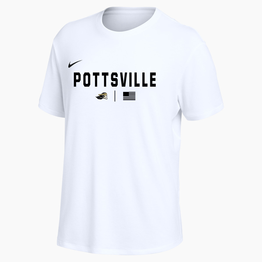 POTTSVILLE HIGH SCHOOL APACHES <span class="pdp-name-mascot">POTTSVILLE APACHES</span> Nike Women's One Relaxed Short Sleeve Top