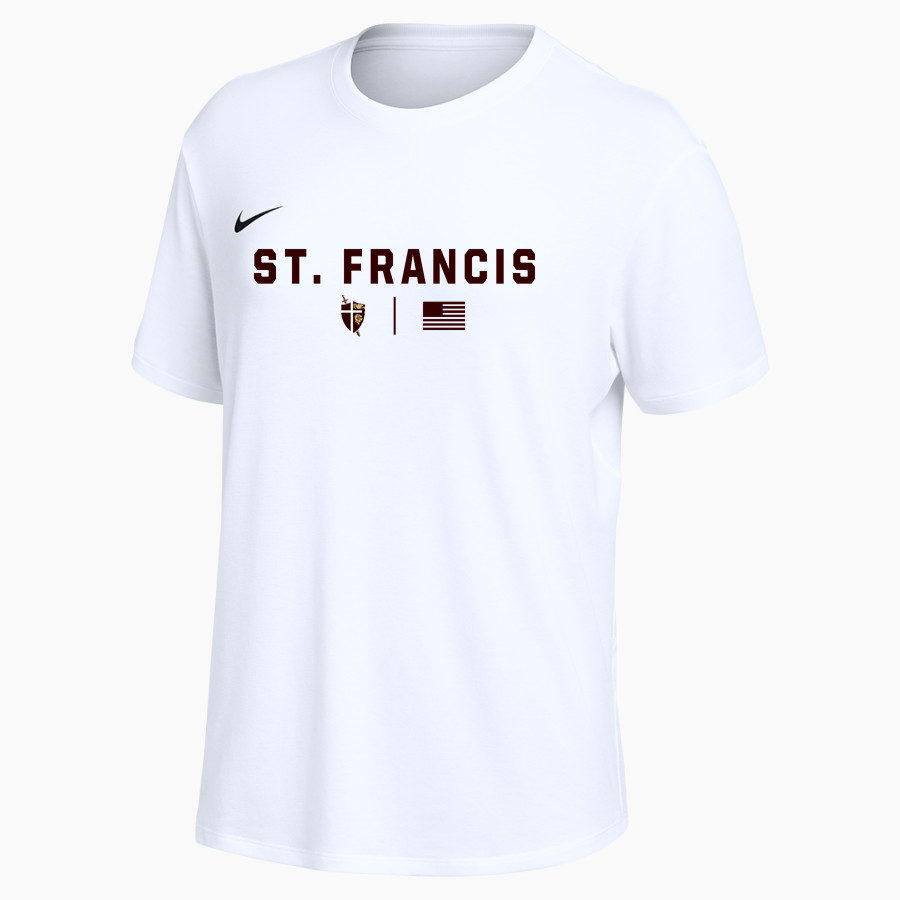 St. FRANCIS HIGH SCHOOL GOLDEN KNIGHTS <span class="pdp-name-mascot">SAINT FRANCIS GOLDEN KNIGHTS</span> Nike Women's One Relaxed Short Sleeve Top