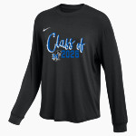 MacArthur Elementary Mustangs <span class="pdp-name-mascot">McArthur Elementary</span> Nike Women's One Relaxed Long Sleeve Top Front Thumbnail
