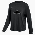 Saints Constantine & Helen Greek Orthodox Church <span class="pdp-name-mascot">Saints Constantine And Helen Greek Orthodox Church Of Dc Church Of Dc</span> Nike Women's One Relaxed Long Sleeve Top Front Thumbnail