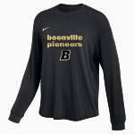 Boonville Pioneers <span class="pdp-name-mascot">Boonville Pioneers</span> Nike Women's One Relaxed Long Sleeve Top Front Thumbnail