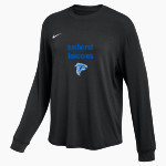 AMHERST HIGH SCHOOL FALCONS <span class="pdp-name-mascot">AMHERST FALCONS</span> Nike Women's One Relaxed Long Sleeve Top Front Thumbnail